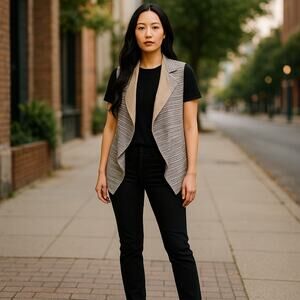 CLPShop Collection Sleeveless Vest Size Medium 6-10